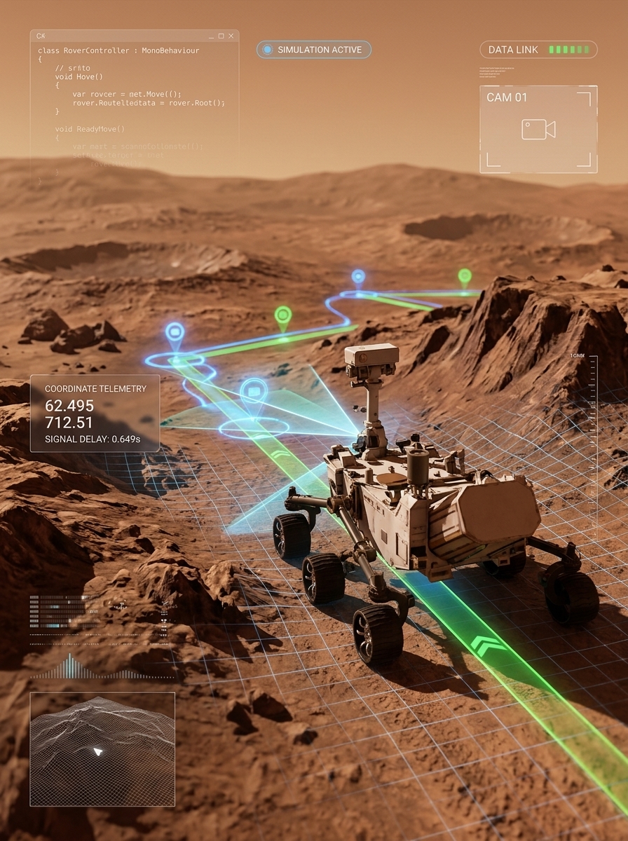 Mars Rover Simulation cover image